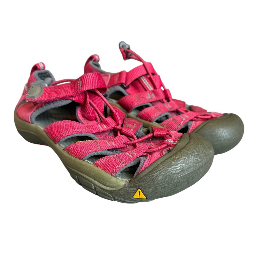 Keen Pink Newport H2 Sport Sandals Water Shoes Fabric Keens Youth Kids Girls 3